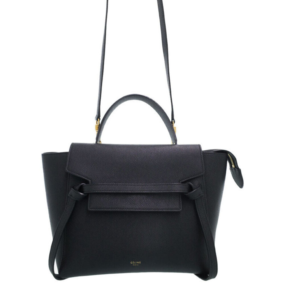 Celine Body Bag Leather Calfskin Bum Belt Grained - Picture 2 of 9